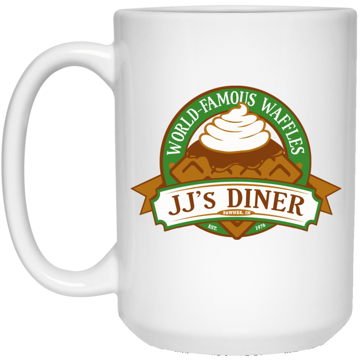 Drinkware White / One Size JJ's Diner 15oz Mug