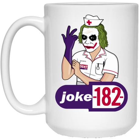 Drinkware White / One Size Joke182 15oz Mug