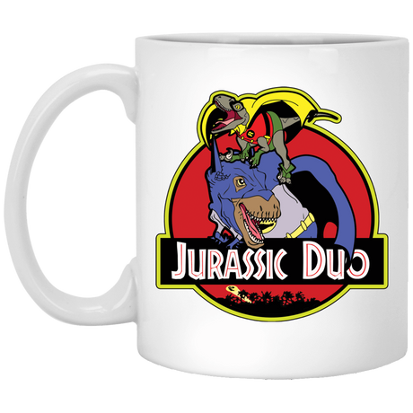 Drinkware White / One Size Jurassic Duo 11oz Mug