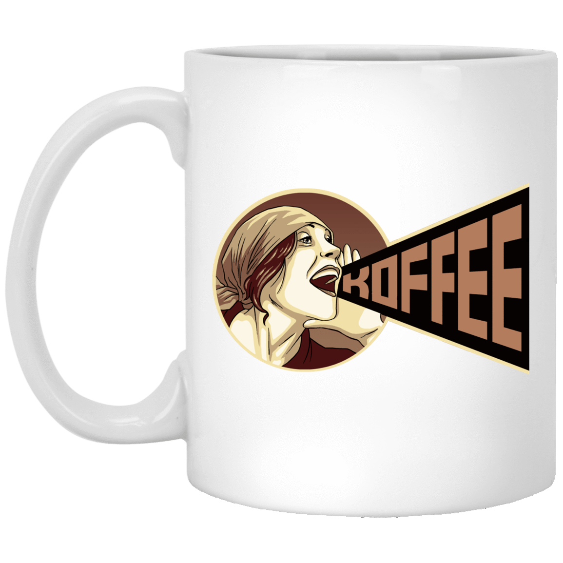 Drinkware White / One Size Koffee 11oz Mug