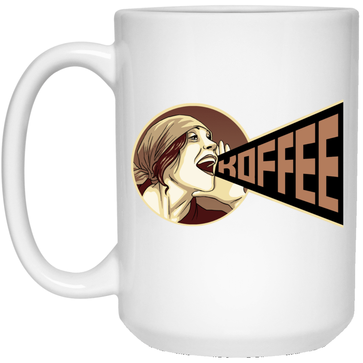 Drinkware White / One Size Koffee 15oz Mug