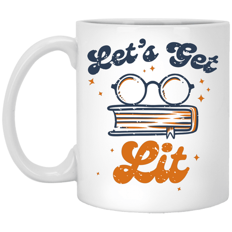 Drinkware White / One Size Let's Get Lit 11oz Mug