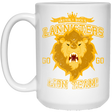 Drinkware White / One Size Lion Team 15oz Mug