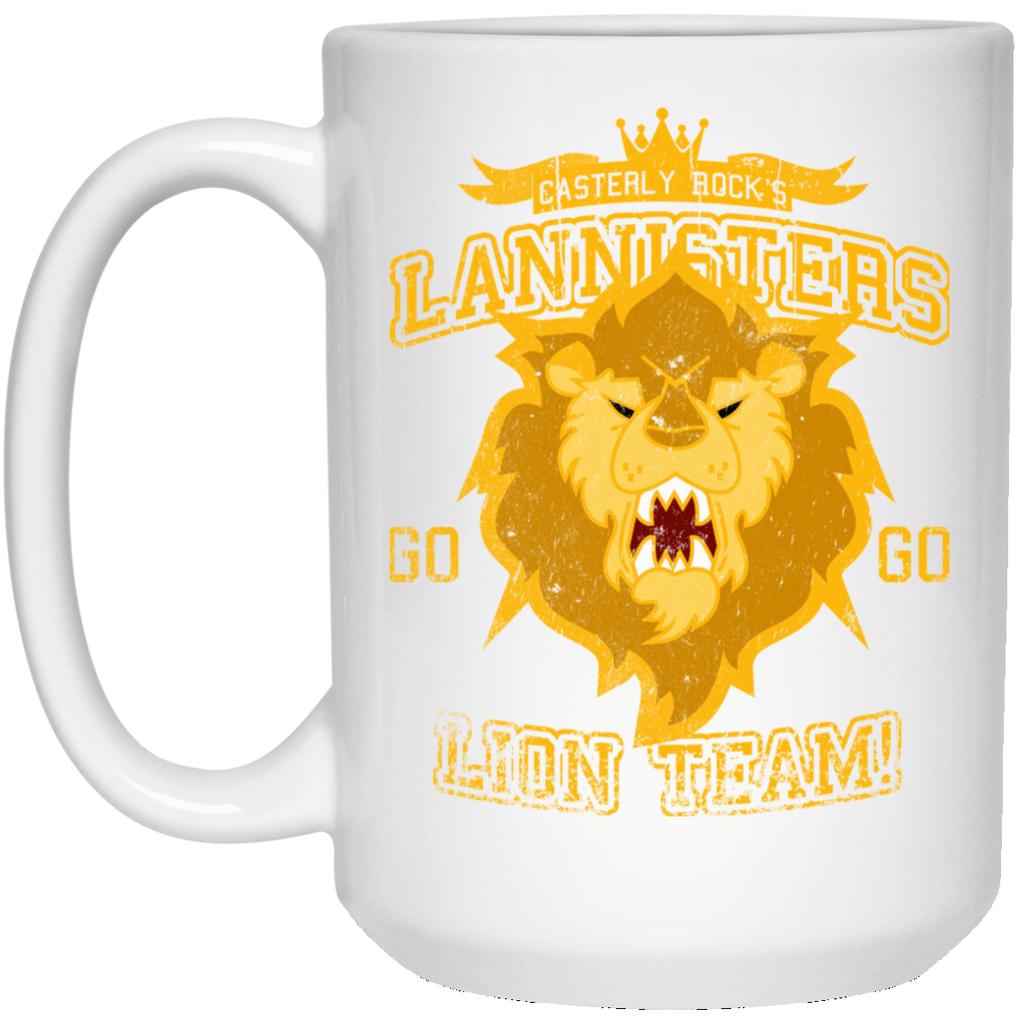 Drinkware White / One Size Lion Team 15oz Mug