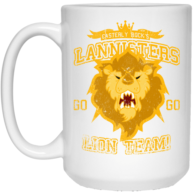 Drinkware White / One Size Lion Team 15oz Mug