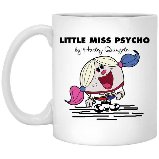 Drinkware White / One Size Little Miss Psycho 11oz Mug