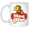 Drinkware White / One Size Moe Five Stars 11oz Mug