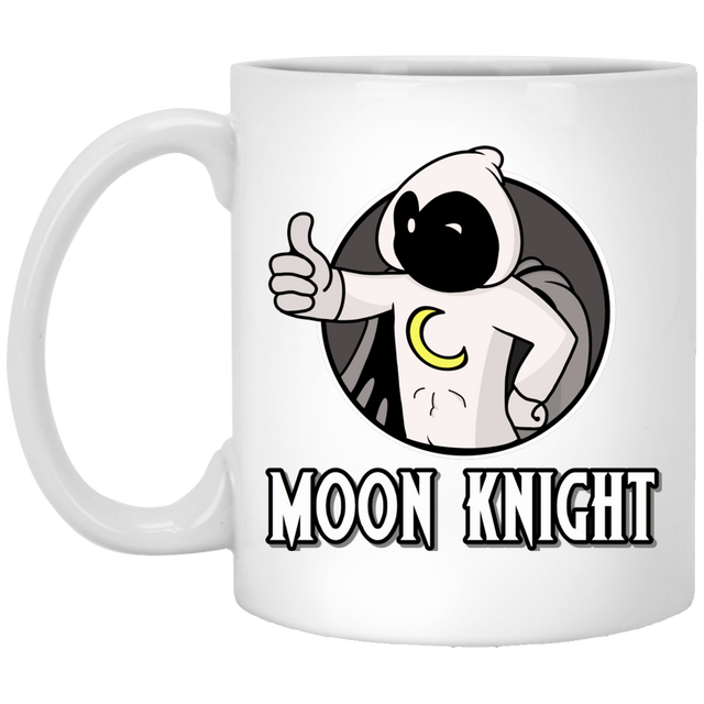 Drinkware White / One Size Moon Knight Thumbs Up 11oz Mug