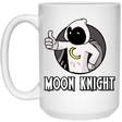 Drinkware White / One Size Moon Knight Thumbs Up 15oz Mug