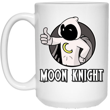 Drinkware White / One Size Moon Knight Thumbs Up 15oz Mug