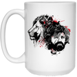 Drinkware White / One Size MY LION 15oz Mug