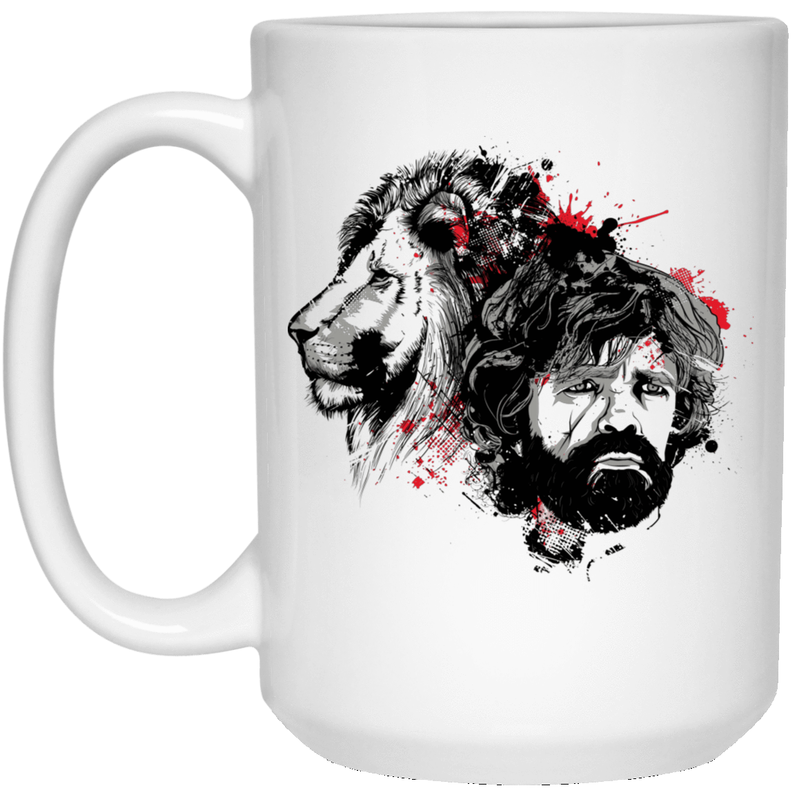 Drinkware White / One Size MY LION 15oz Mug