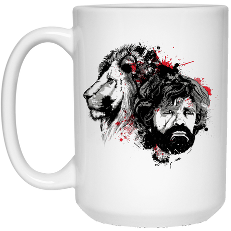 Drinkware White / One Size MY LION 15oz Mug