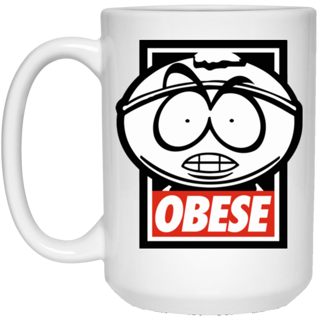 Drinkware White / One Size Obese 15oz Mug