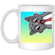 Drinkware White / One Size One Cool Cat 11oz Mug