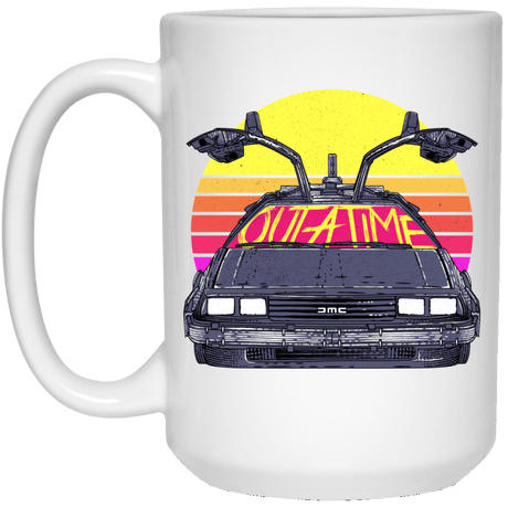 Drinkware White / One Size Outatime In The 80s 15oz Mug