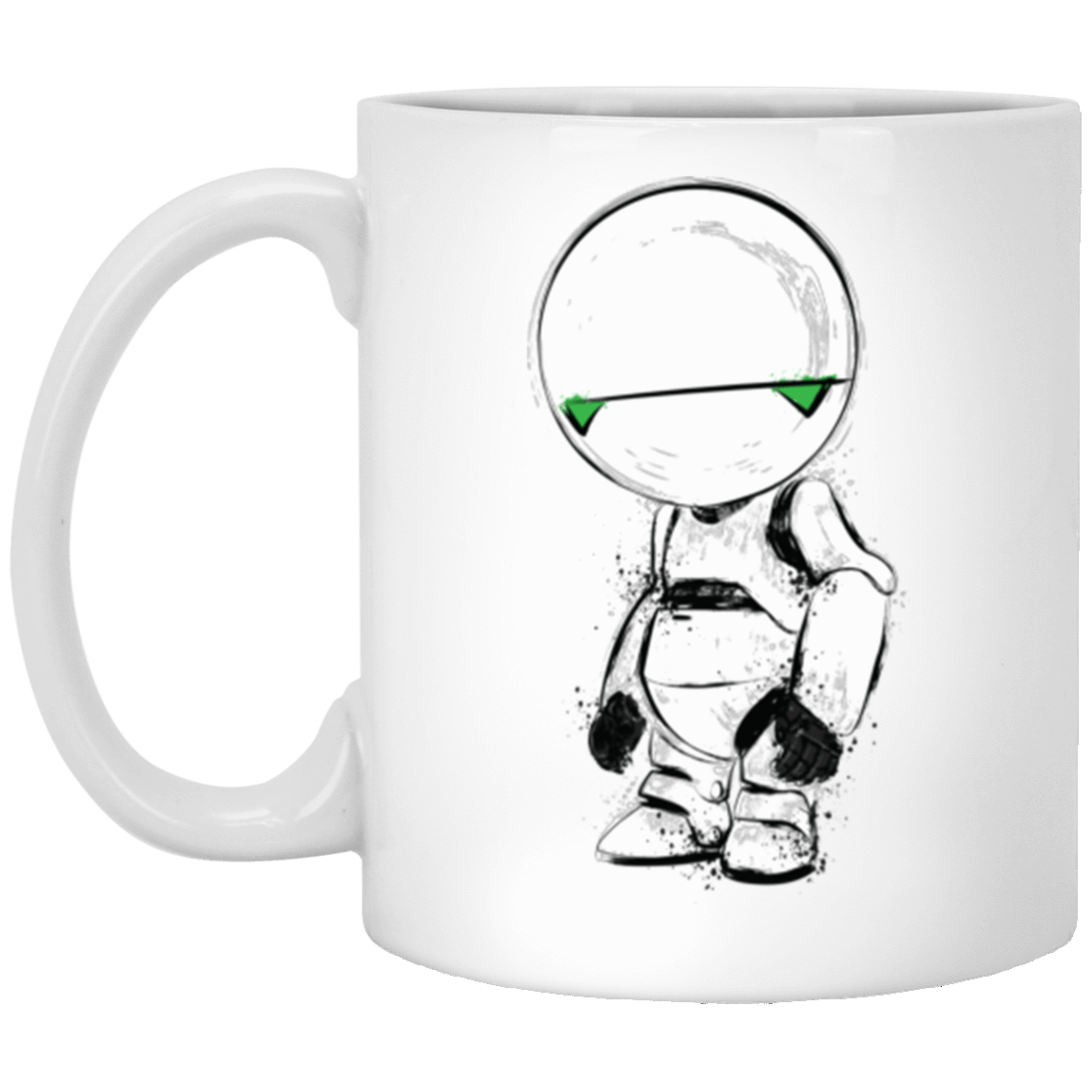 Drinkware White / One Size Paranoid Android 11oz Mug