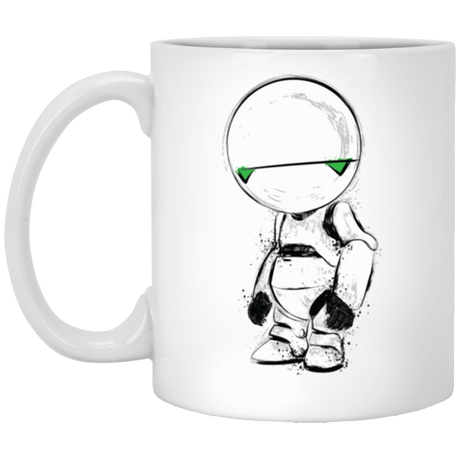 Drinkware White / One Size Paranoid Android 11oz Mug