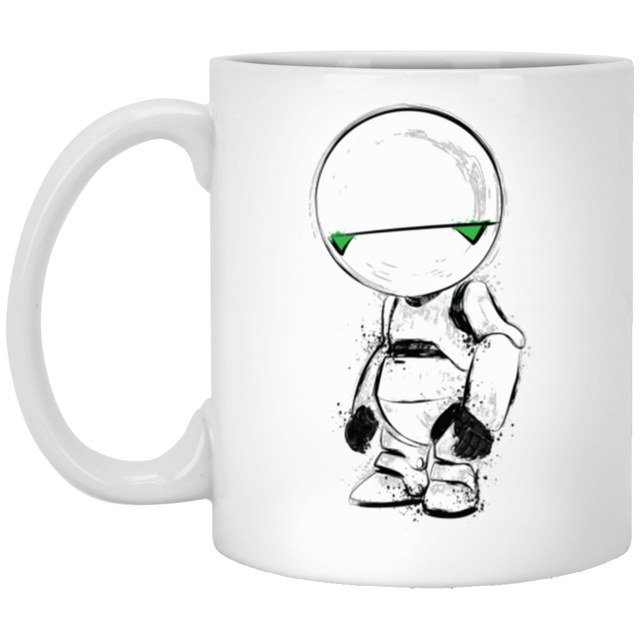 Drinkware White / One Size Paranoid Android 11oz Mug