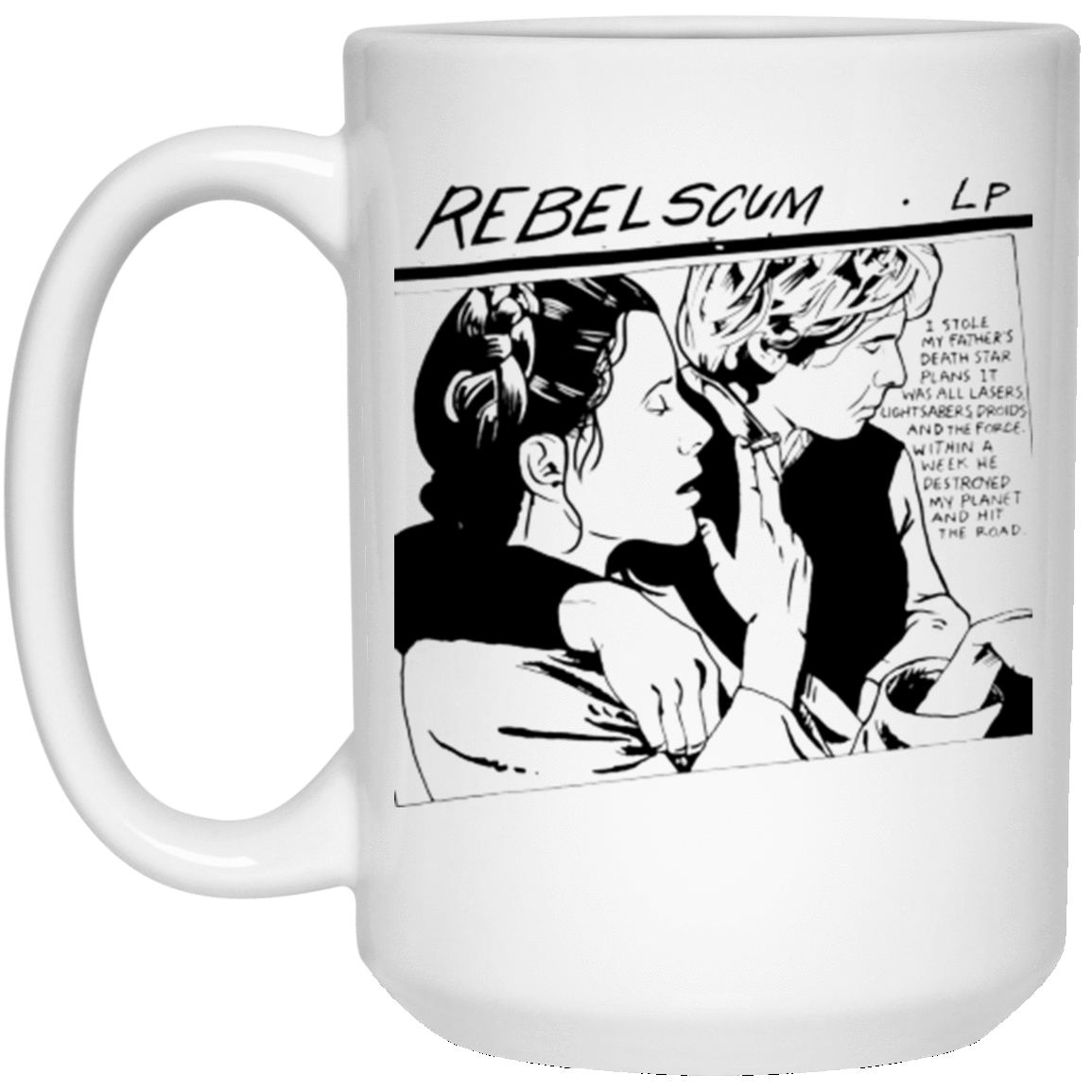 Drinkware White / One Size Rebel Scum 15oz Mug