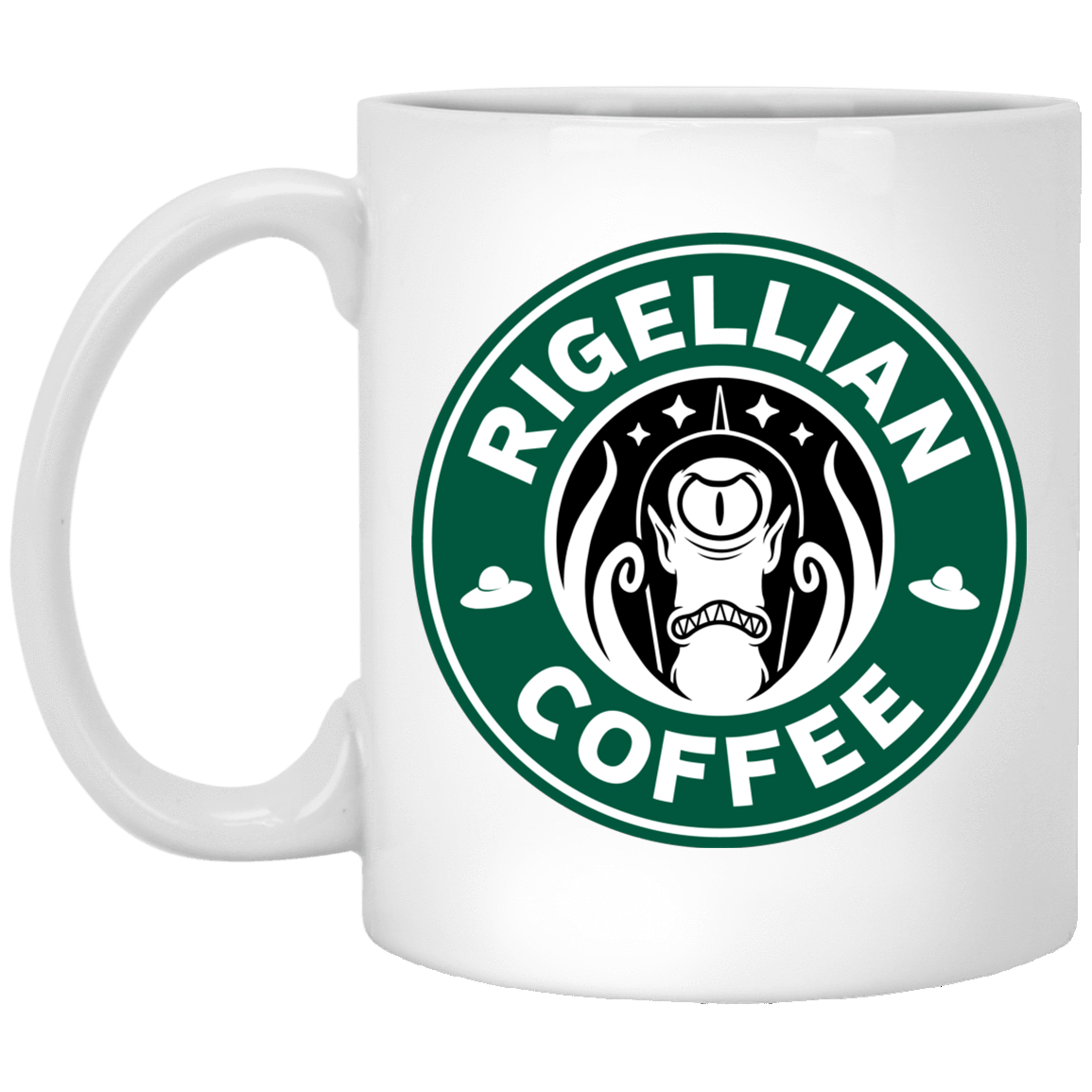 Drinkware White / One Size Rigellian Coffee 11oz Mug