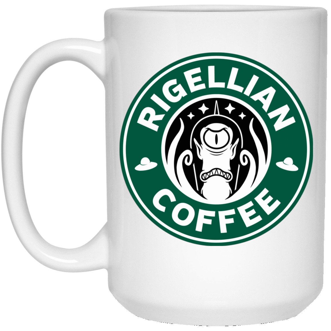 Drinkware White / One Size Rigellian Coffee 15oz Mug