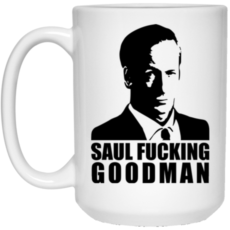 Drinkware White / One Size Saul fucking Goodman 15oz Mug