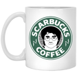 Drinkware White / One Size Scarbucks 11oz Mug