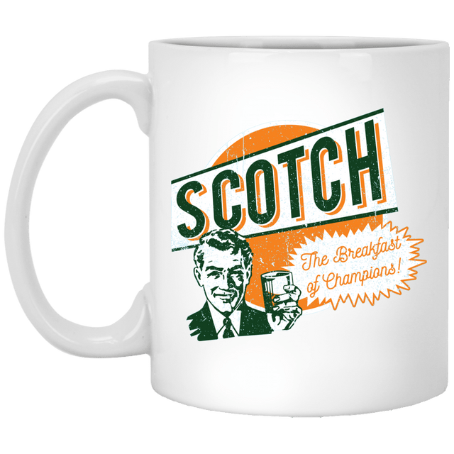 Drinkware White / One Size Scotch Retro Worn 11oz Mug