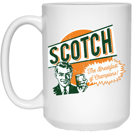 Drinkware White / One Size Scotch Retro Worn 15oz Mug
