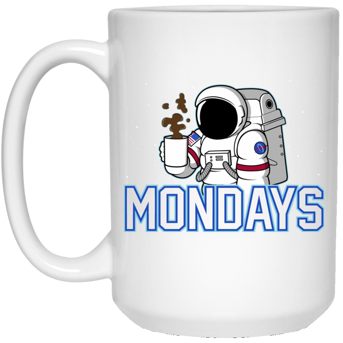 Drinkware White / One Size Space Mondays 15oz Mug