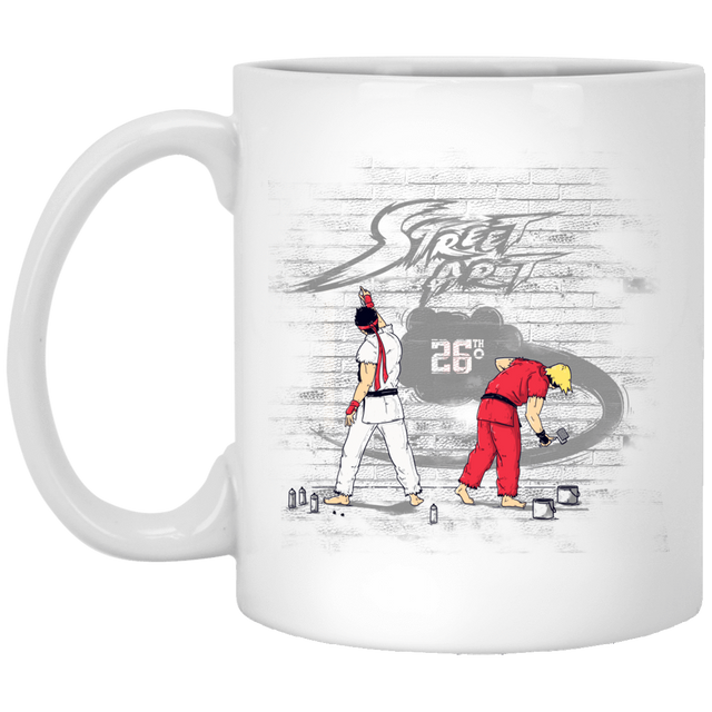 Drinkware White / One Size Street Art 11oz Mug