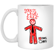 Drinkware White / One Size Stress Level 11oz Mug