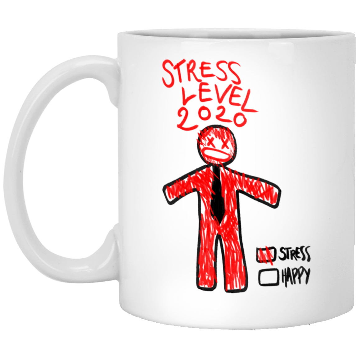 Drinkware White / One Size Stress Level 11oz Mug