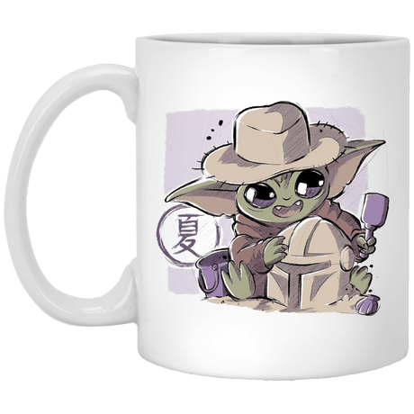 Drinkware White / One Size Summer Baby Yoda 11oz Mug