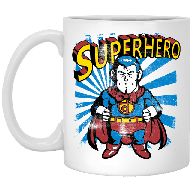 Drinkware White / One Size Superhero 11oz Mug