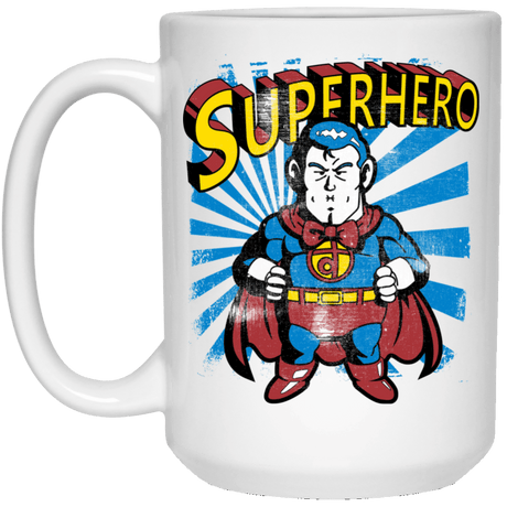 Drinkware White / One Size Superhero 15oz Mug