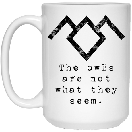 Drinkware White / One Size Suspicious owls 15oz Mug