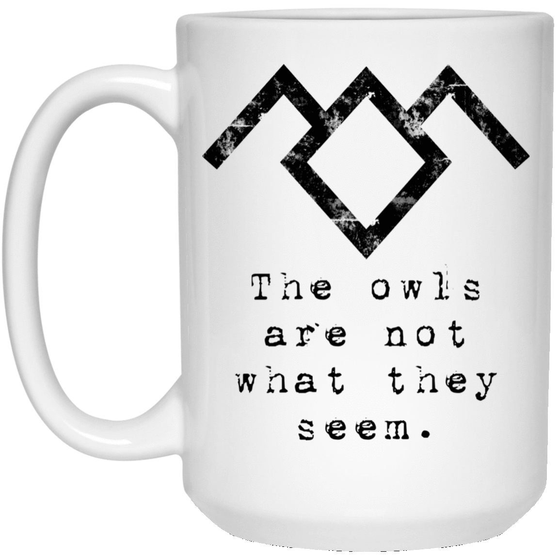 Drinkware White / One Size Suspicious owls 15oz Mug