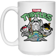 Drinkware White / One Size Team Turtles 15oz Mug