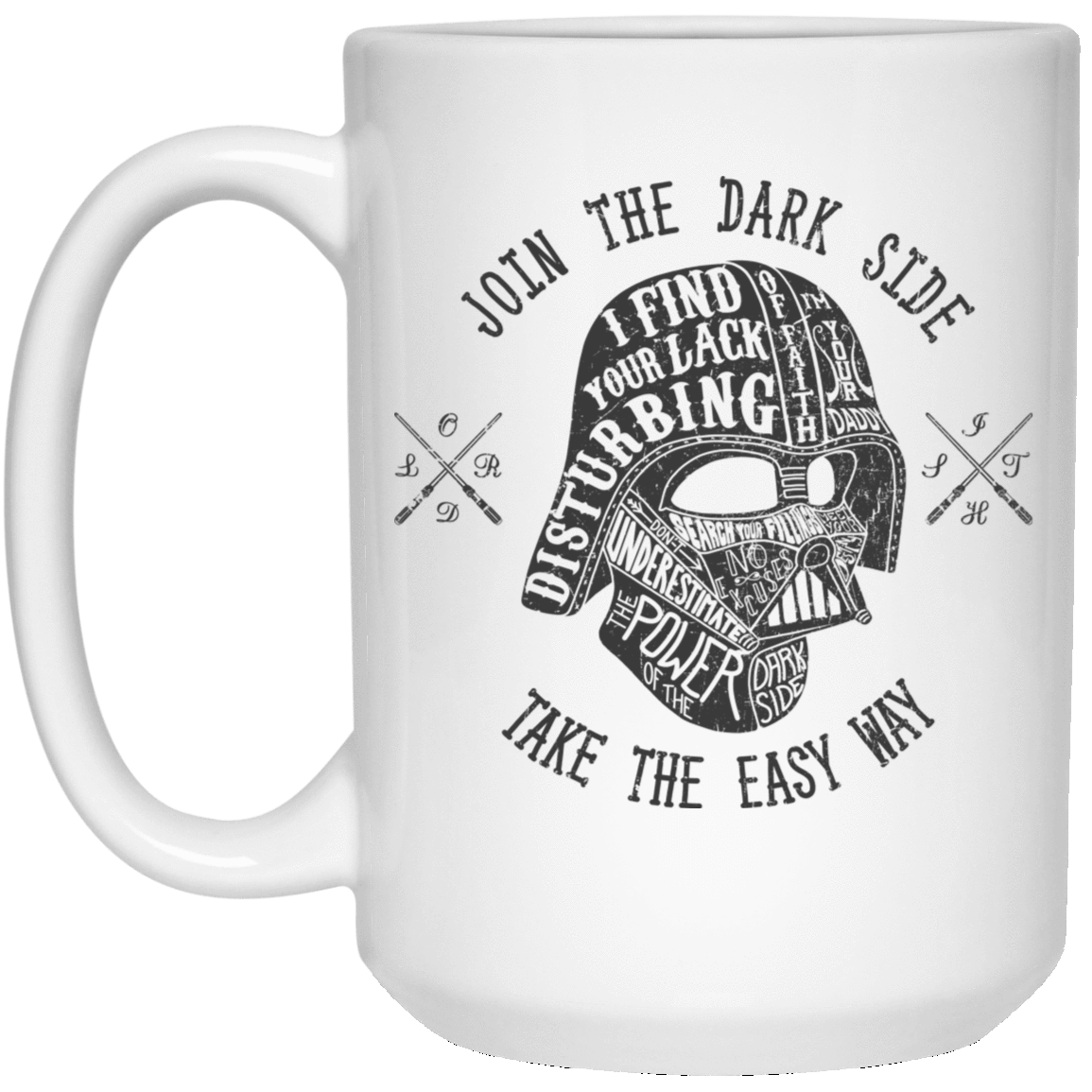 Drinkware White / One Size The Easy Way 15oz Mug