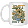 Drinkware White / One Size The Hutt Crunch 11oz Mug