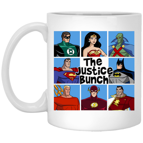 Drinkware White / One Size The Justice Bunch 11oz Mug