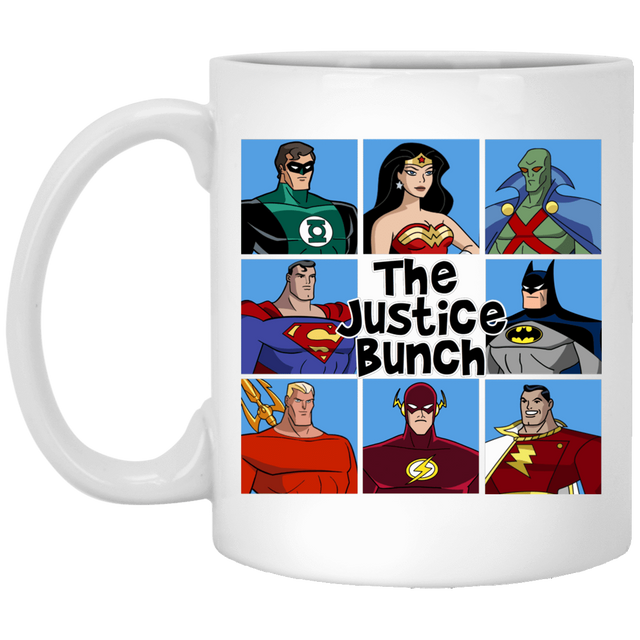 Drinkware White / One Size The Justice Bunch 11oz Mug