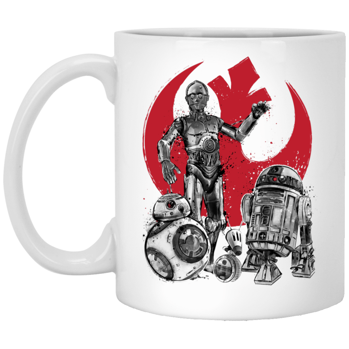Drinkware White / One Size The Rise of Droids 11oz Mug