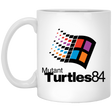 Drinkware White / One Size Turtles 84 11oz Mug