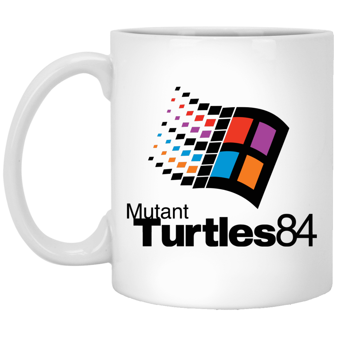 Drinkware White / One Size Turtles 84 11oz Mug