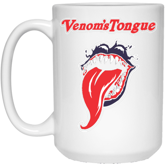 Drinkware White / One Size Venom's Tongue 15oz Mug