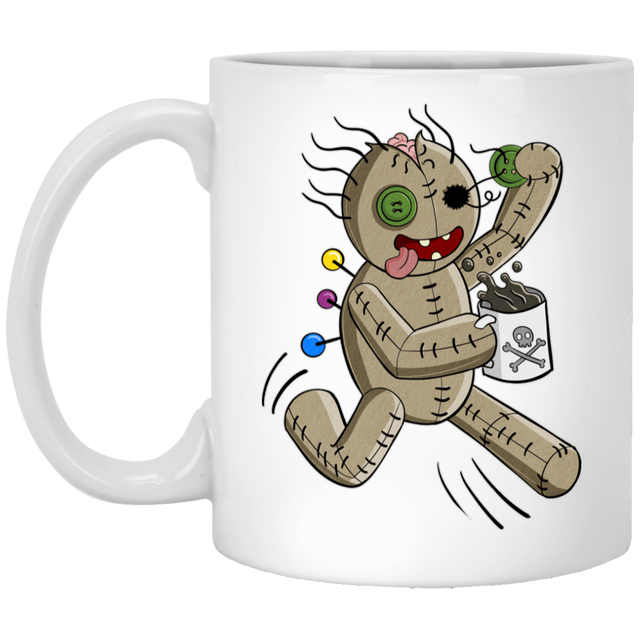 Drinkware White / One Size Voodoo Coffee Runner 11oz Mug