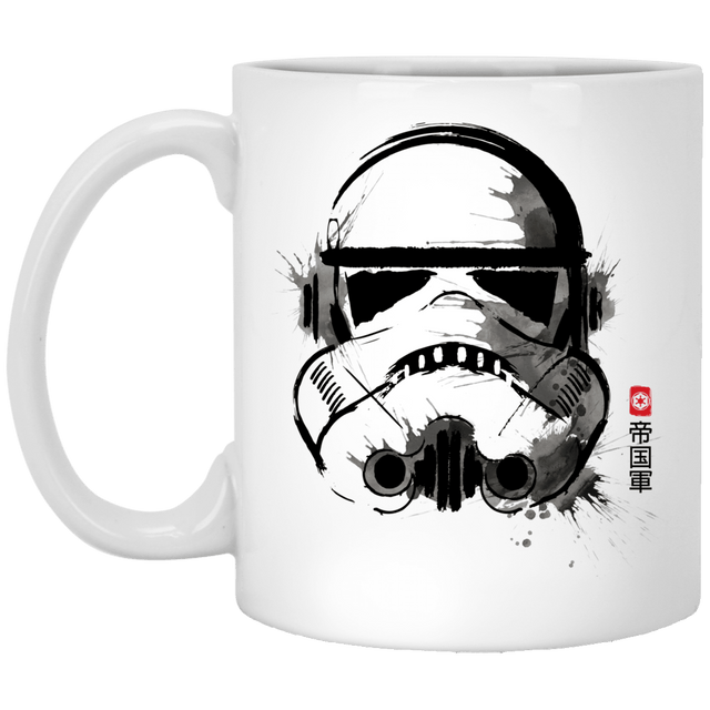 Drinkware White / One Size Water Color Troops 11oz Mug